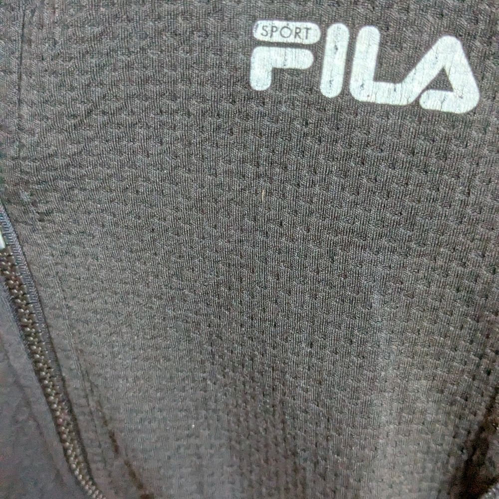 Fila Black Zip-Up Jacket - Picture 7 of 11